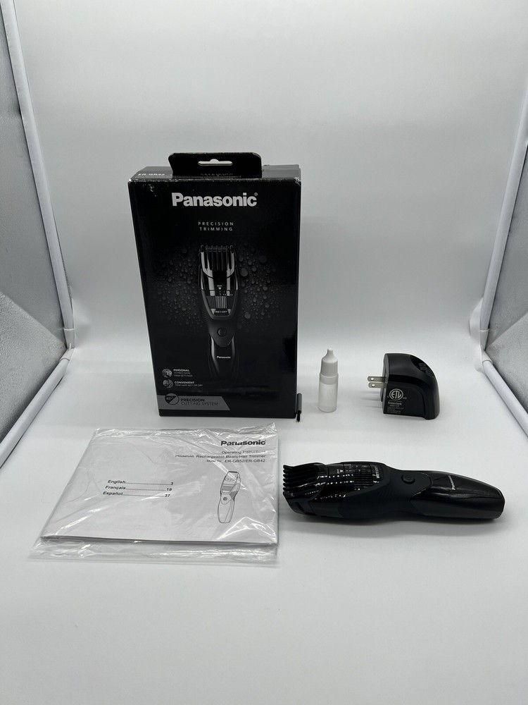 Panasonic ERGB42K Cordless Men's Beard Trimmer - Black (R3(18)