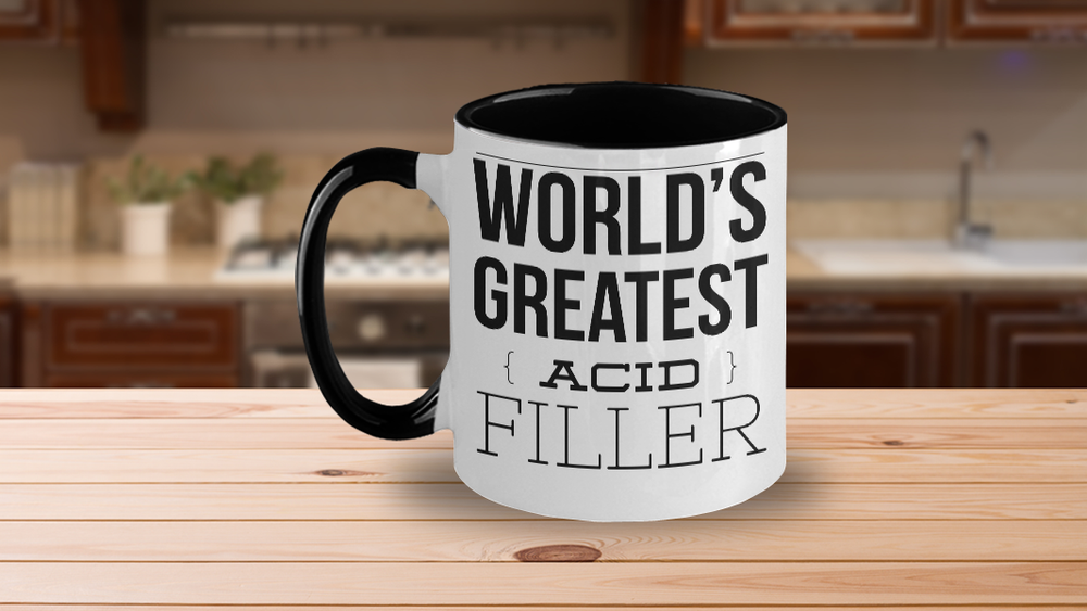 Novelty Acid Filler Design Coffee Mug for Unique Style-image