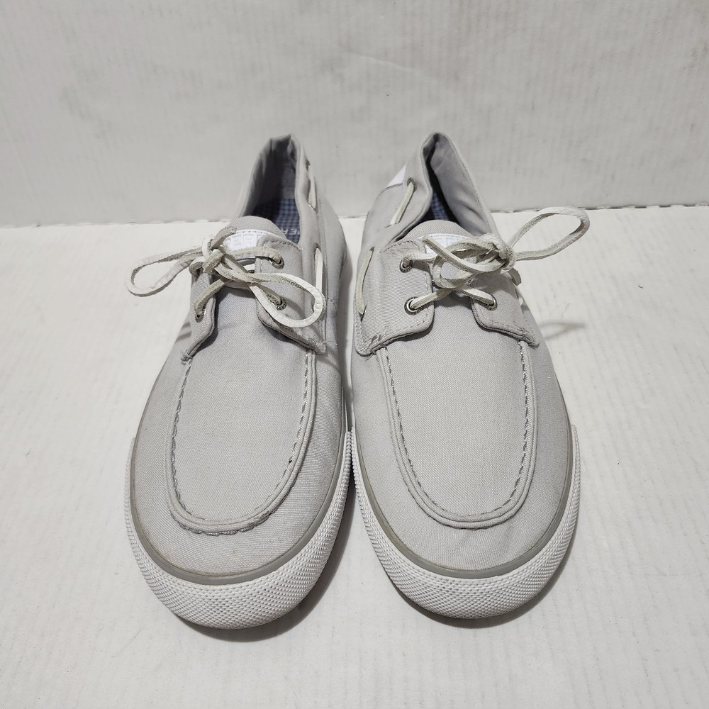 Sperry Boat Shoes Men Size 13 Grey STS24995