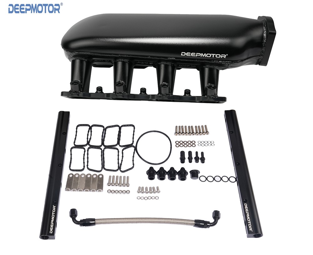 LS3 L92 102mm High Gen II Intake Manifold 9.65L Big Volume with Fuel Rail Black