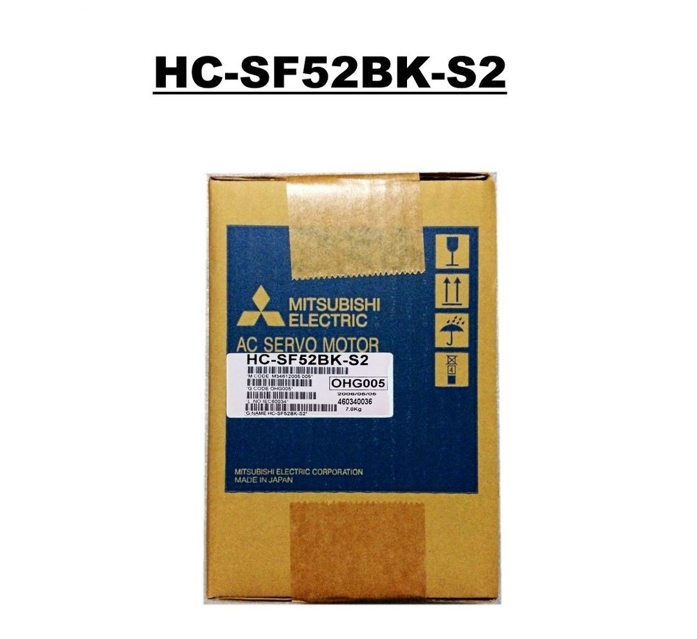New MITSUBUSHI HC-SF52BK-S2 AC Servo Motor HCSF52BKS In Box Expedited Shipping *