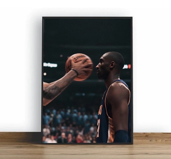 Kobe Bryant Mamba Mentality Poster | No Framed