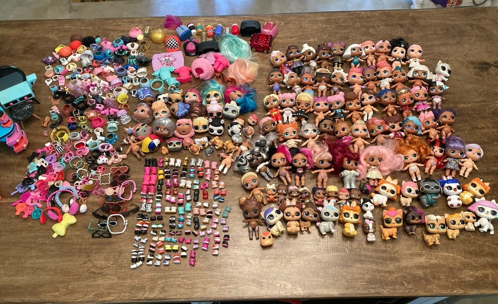 Massive Lol Surprise Doll Collection 87 Complete Dolls 6+ lbs Accessories Included