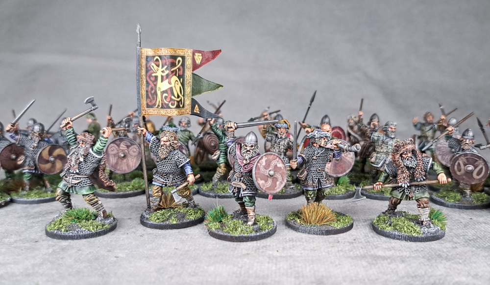 Victrix Viking Warband – Professionally Painted – Made to Order – 28mm