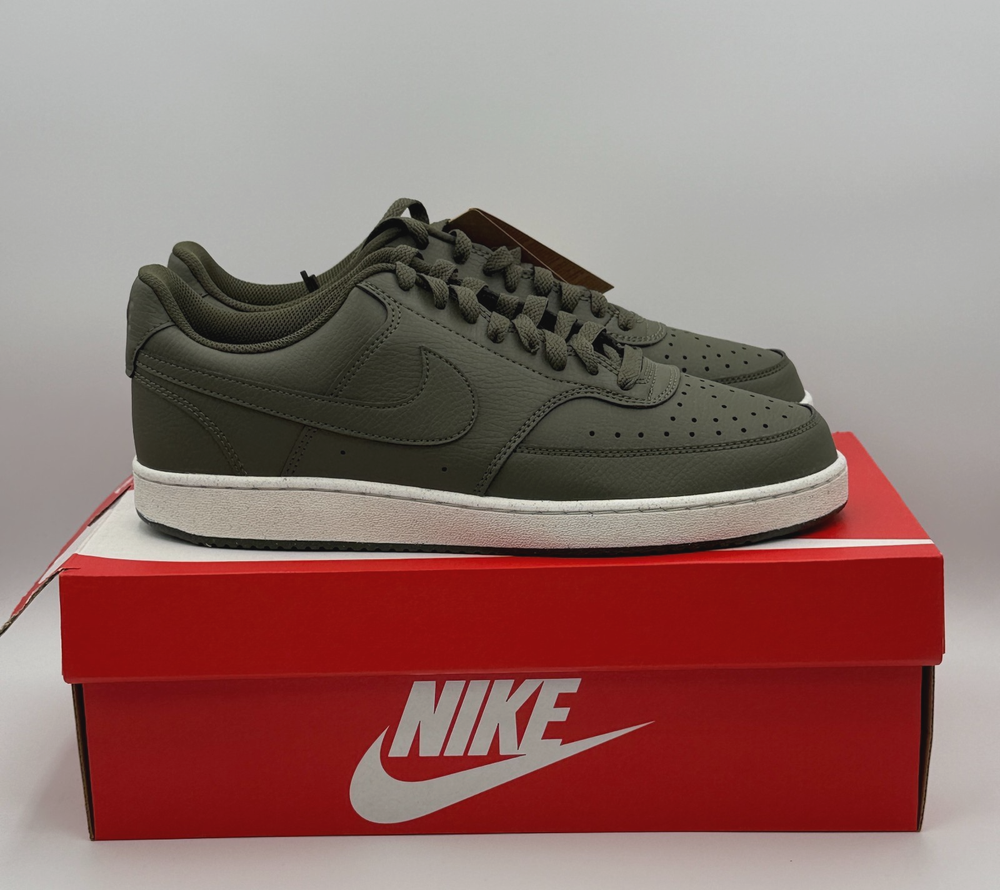 Nike Court Vision Lo NN Shoes Mens 10.5 Cargo Khaki Green DH2987 300