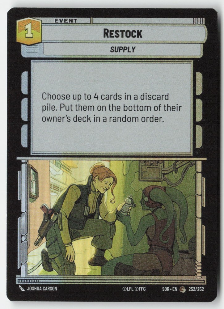 SWU - Restock SOR 252 Standard Foil