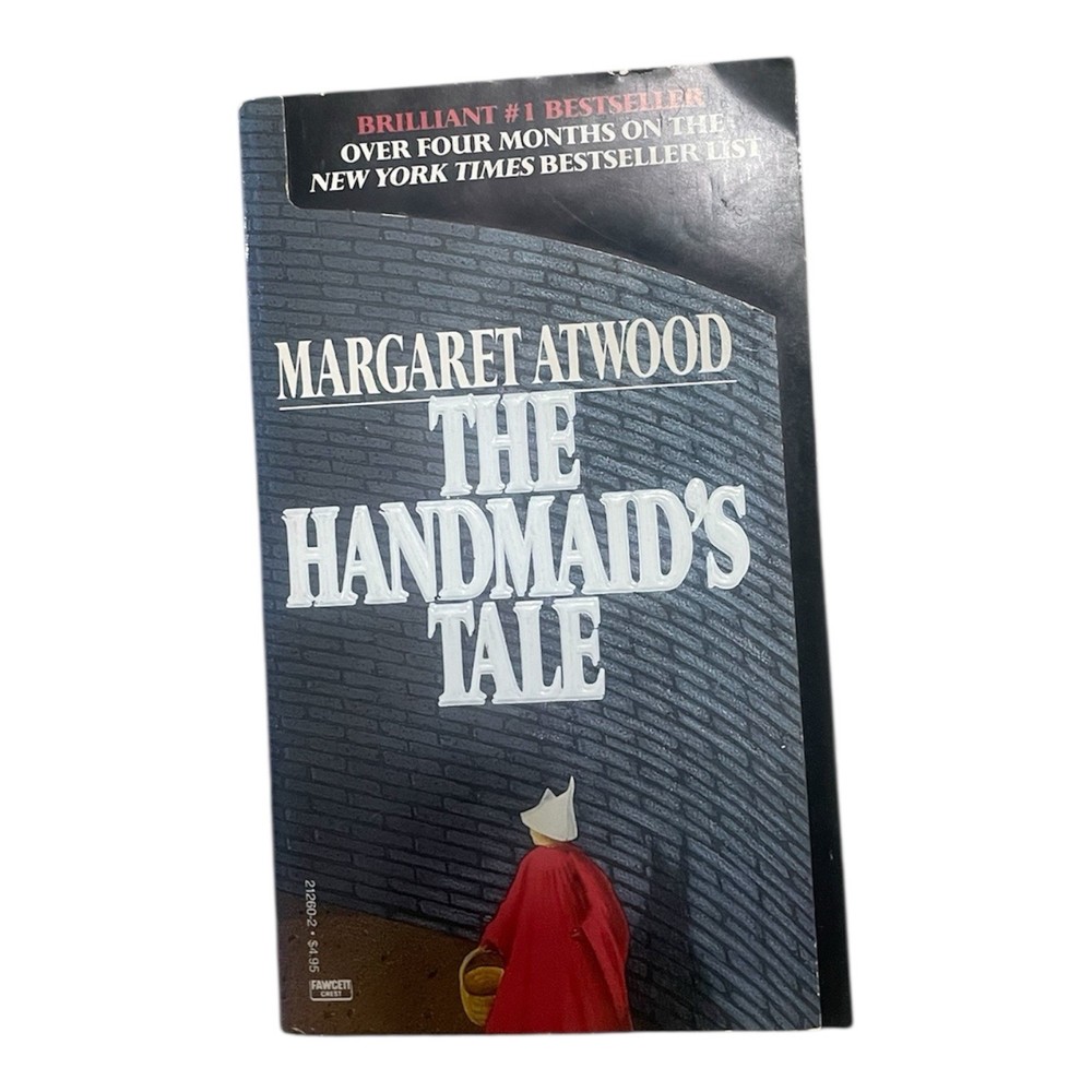 The Handmaid's Tale by Margaret Atwood, 1st American Edition, vintage paperback