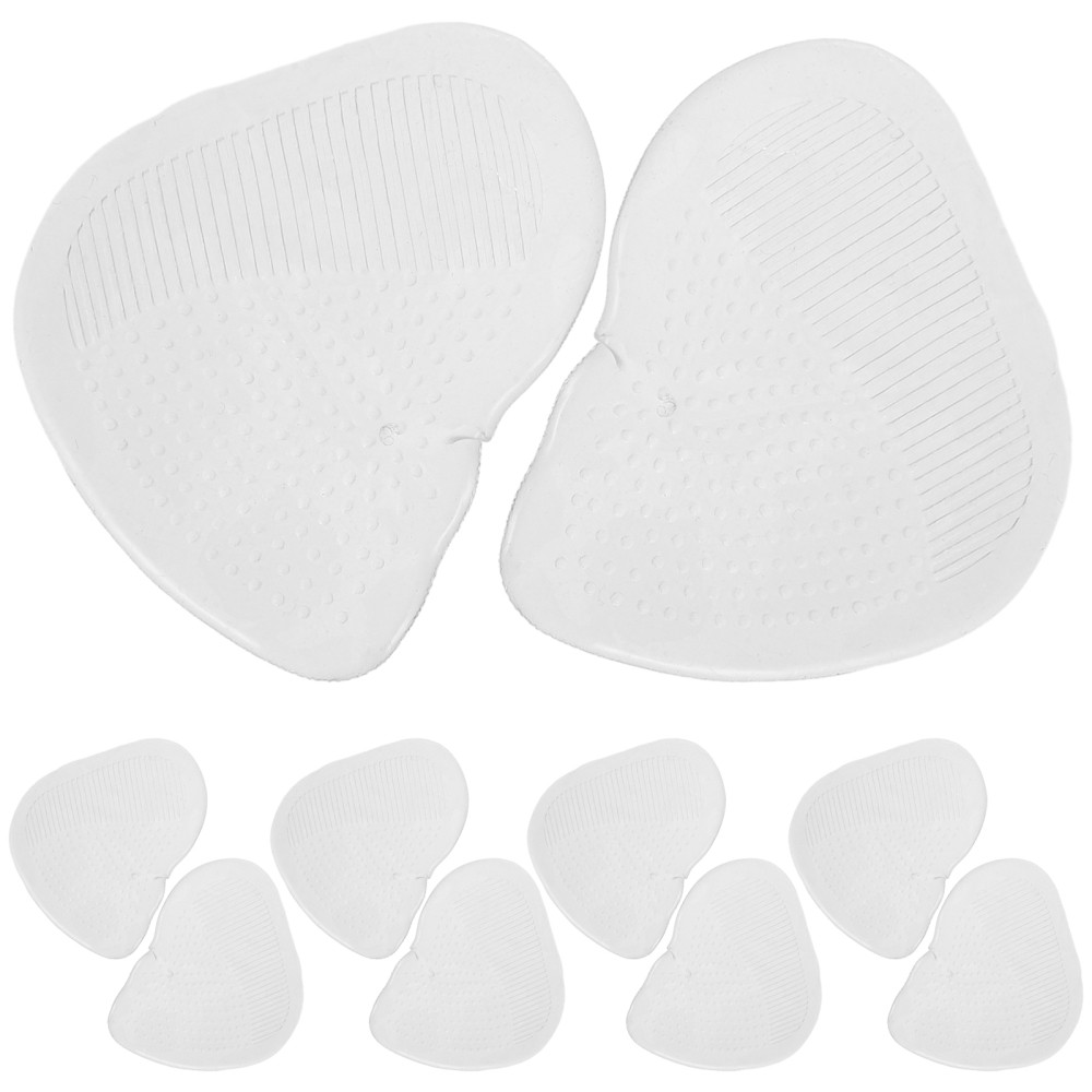 10 Pairs Anti-Slip Forefoot Gel Pads for Women's High Heels