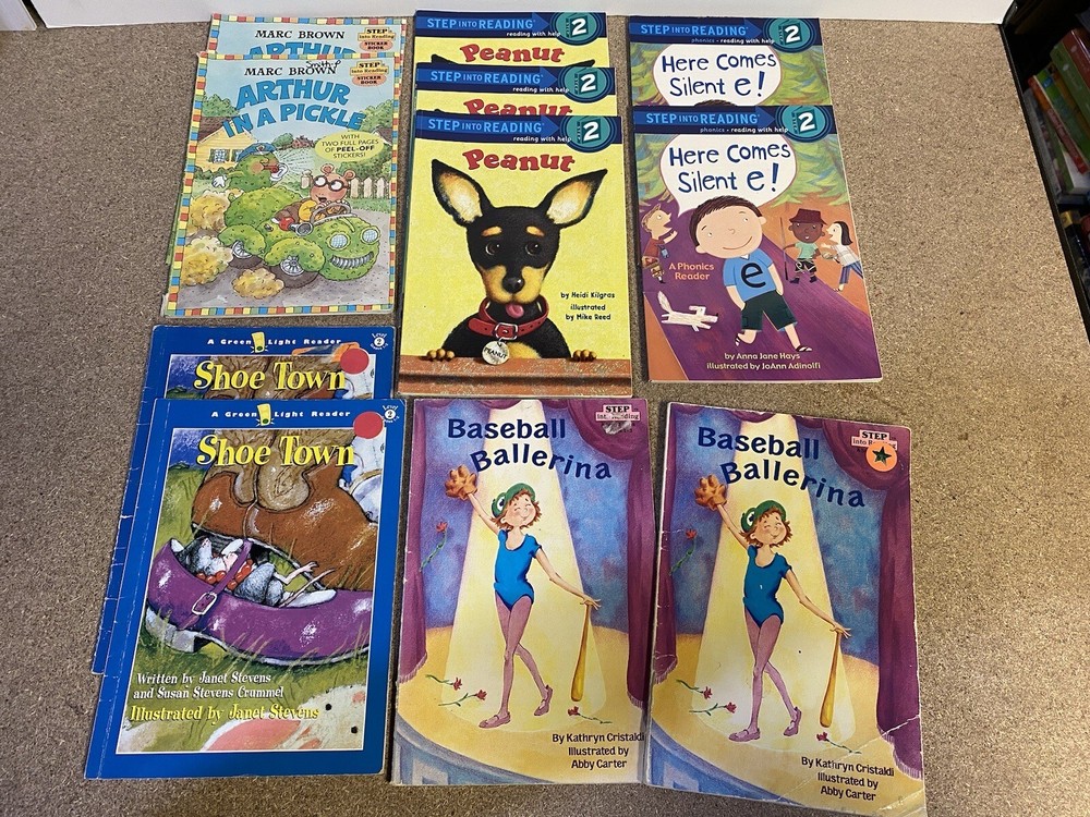 Leveled Readers Level 2 Paperback Boys Girls Interest Grade 1 Guided Reading Lot