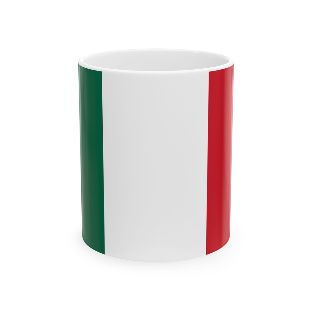 Flag of Italy variant (Italy) White Coffee Mug