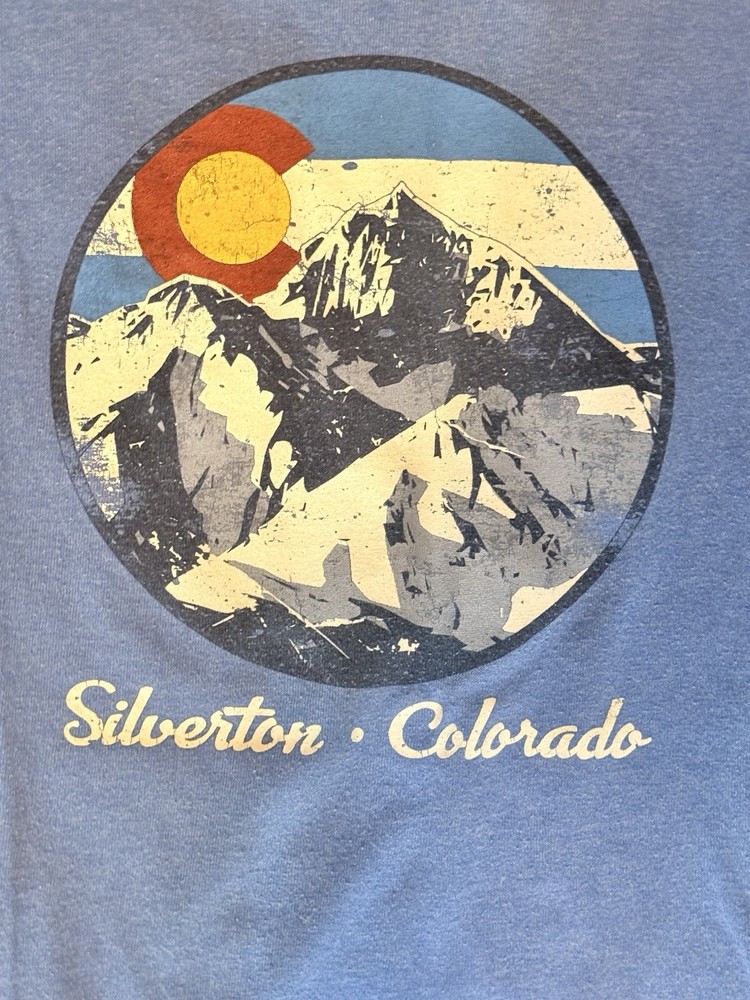 Silverton Colorado Vintage Scenery T-Shirt