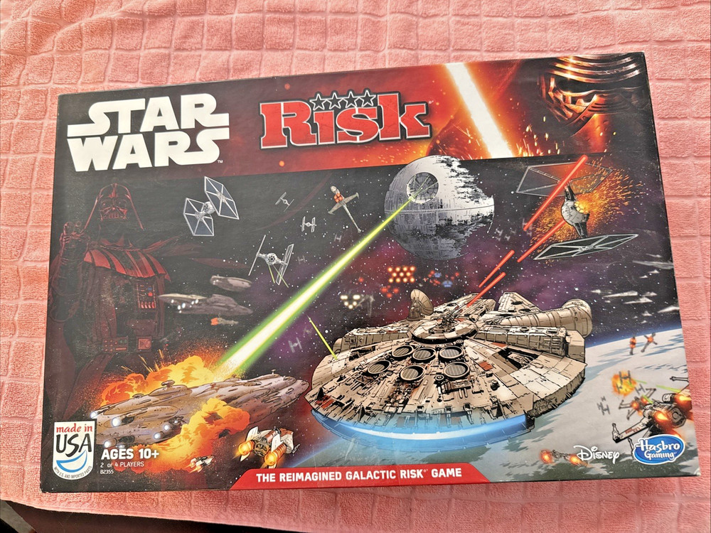 Star Wars Hasbro Risk Board Game | The Reimagined Galactic Risk 2014 | Complete