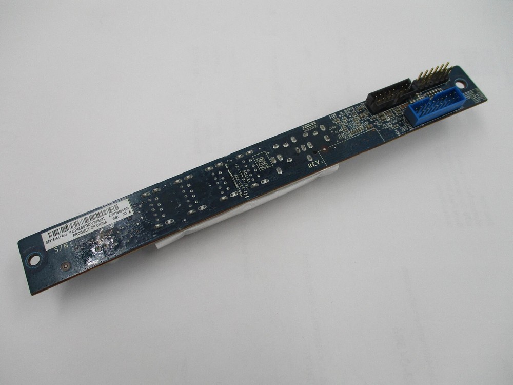 HP Z440 Workstation Front I/O Board 4xUSB Ports HP P/N: 761511-001  729600-001