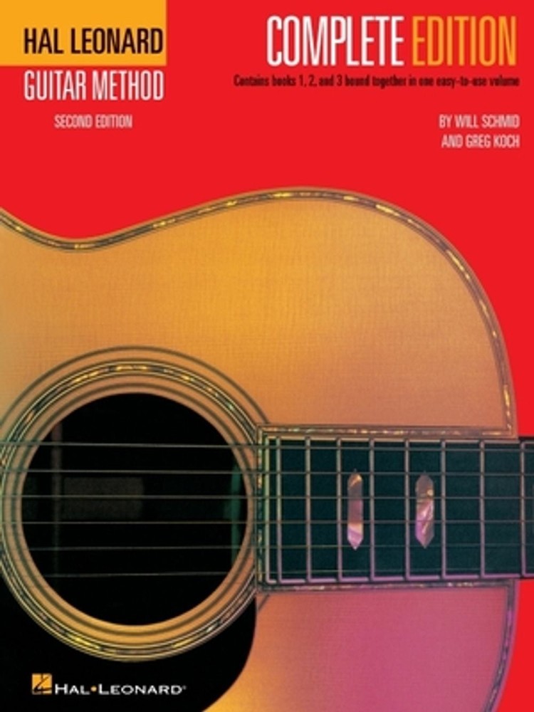 Hal Leonard Guitar Method, - Complete Edition: Book Only by Will Schmid (English