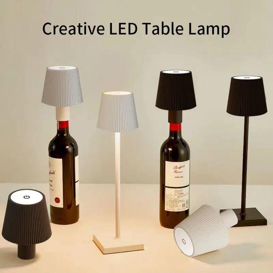 Modern USB Rechargeable Multicolor Touch LED Table Lamp