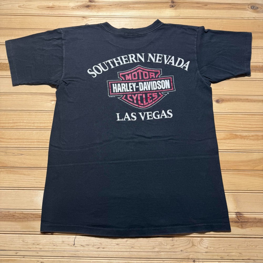 Vintage 1995 Harley Davidson Southern Nevada Las Vegas Biker Shirt - Size Large