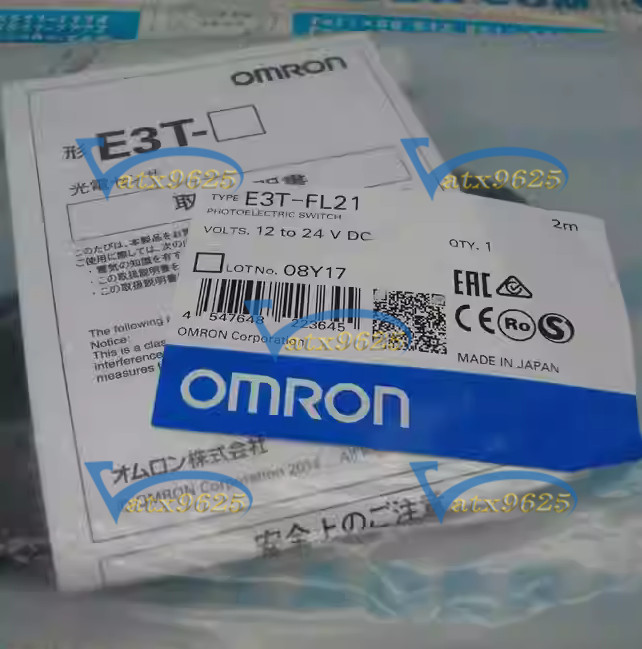 NEW 1PCS OMRON E3T-FL21 Photoelectric Switch Sensor 2M