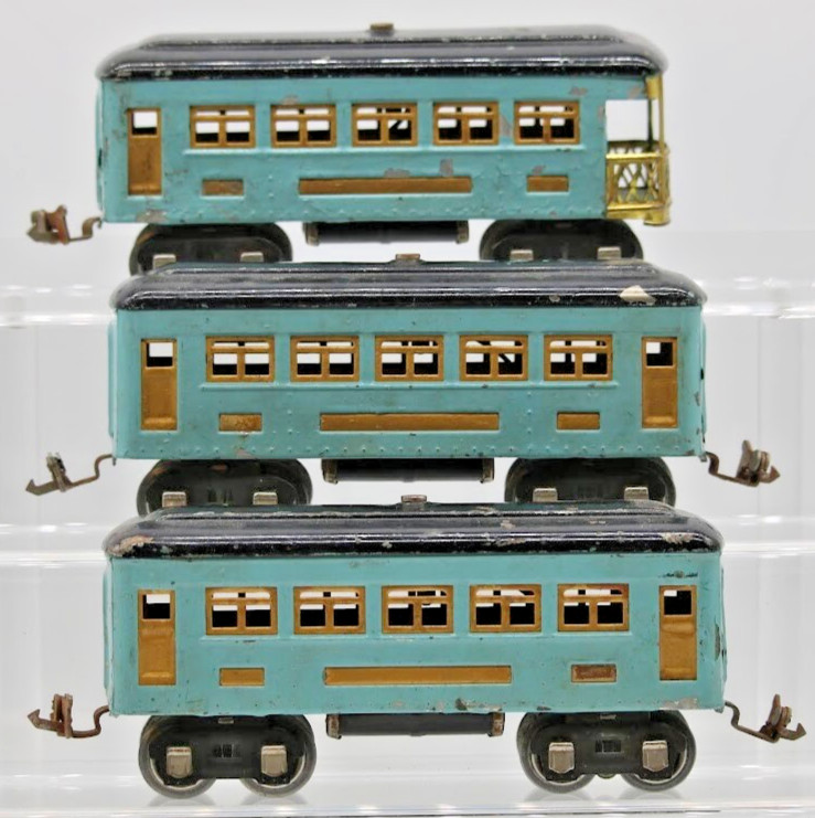 Lionel Custom Painted Pre War O (2) #629 Pullman Car & #630 Observation Car 1:48