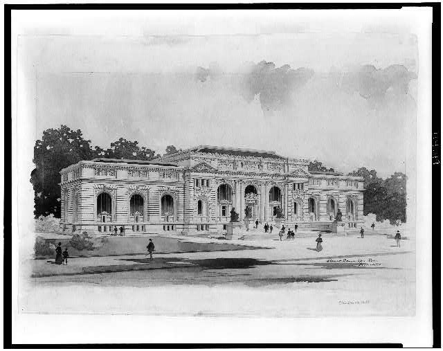 Washington Public Library,Andrew Carnegie,Mount Vernon historic photo