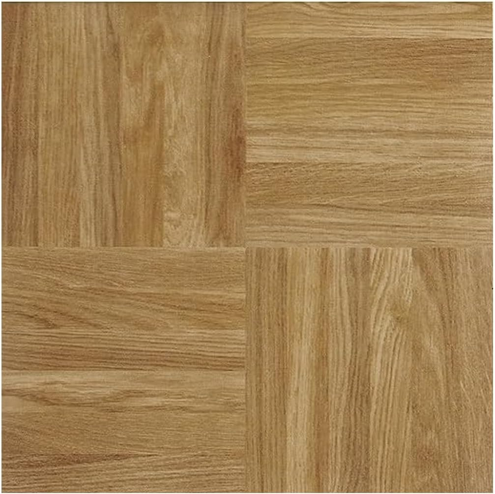 Sterling 12x12 Inch Self-Adhesive Vinyl Floor Tiles - Pack of 20