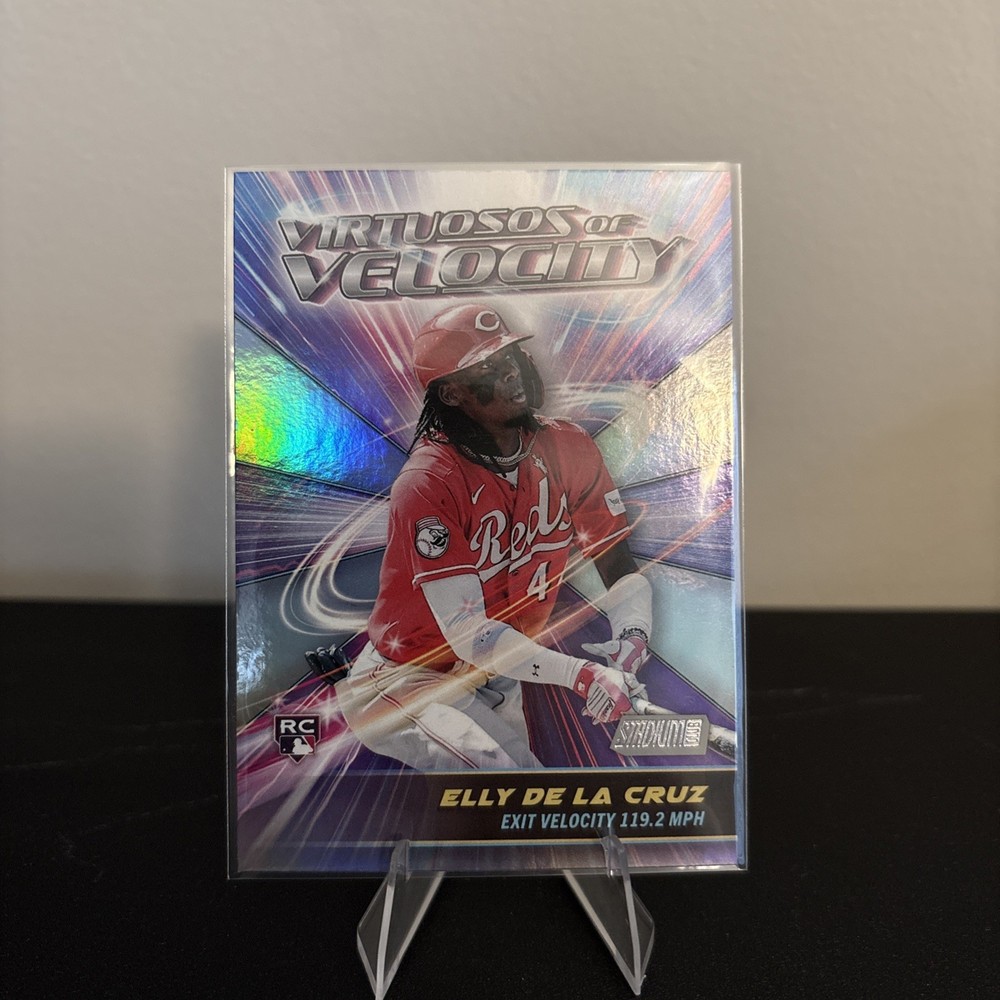 2024 Topps Stadium Club - Virtuosos of Velocity Elly De La Cruz #VV-3 (RC)