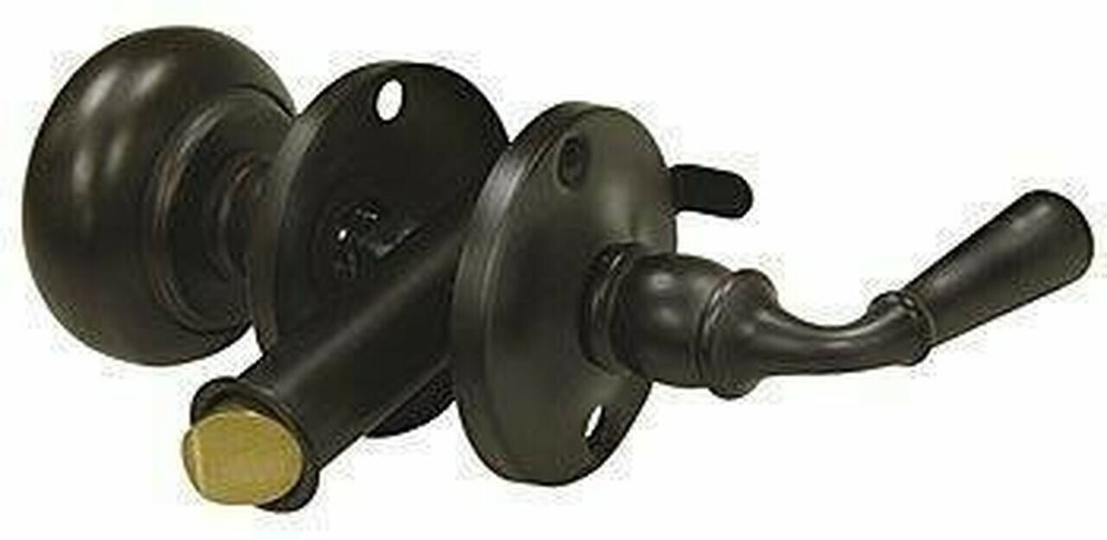 Storm door Lock and Lever Handle Set (Oil Rubbed Bronze)