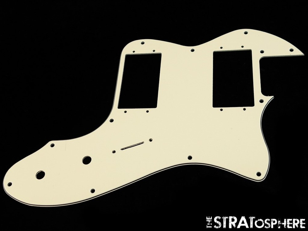 *NEW PICKGUARD for Fender Vintage '72 Thinline RI Telecaster Tele Cream 3 Ply