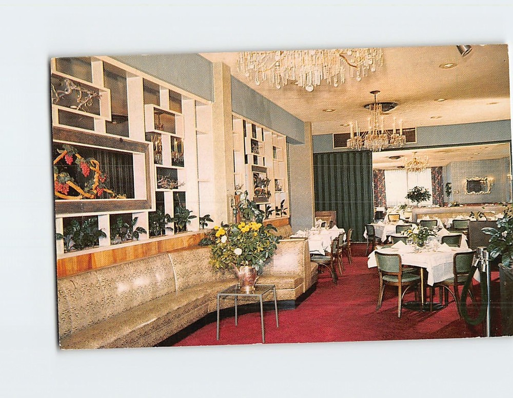 Postcard Lauraine Murphy Restaurant Manhasset Long Island New York USA America