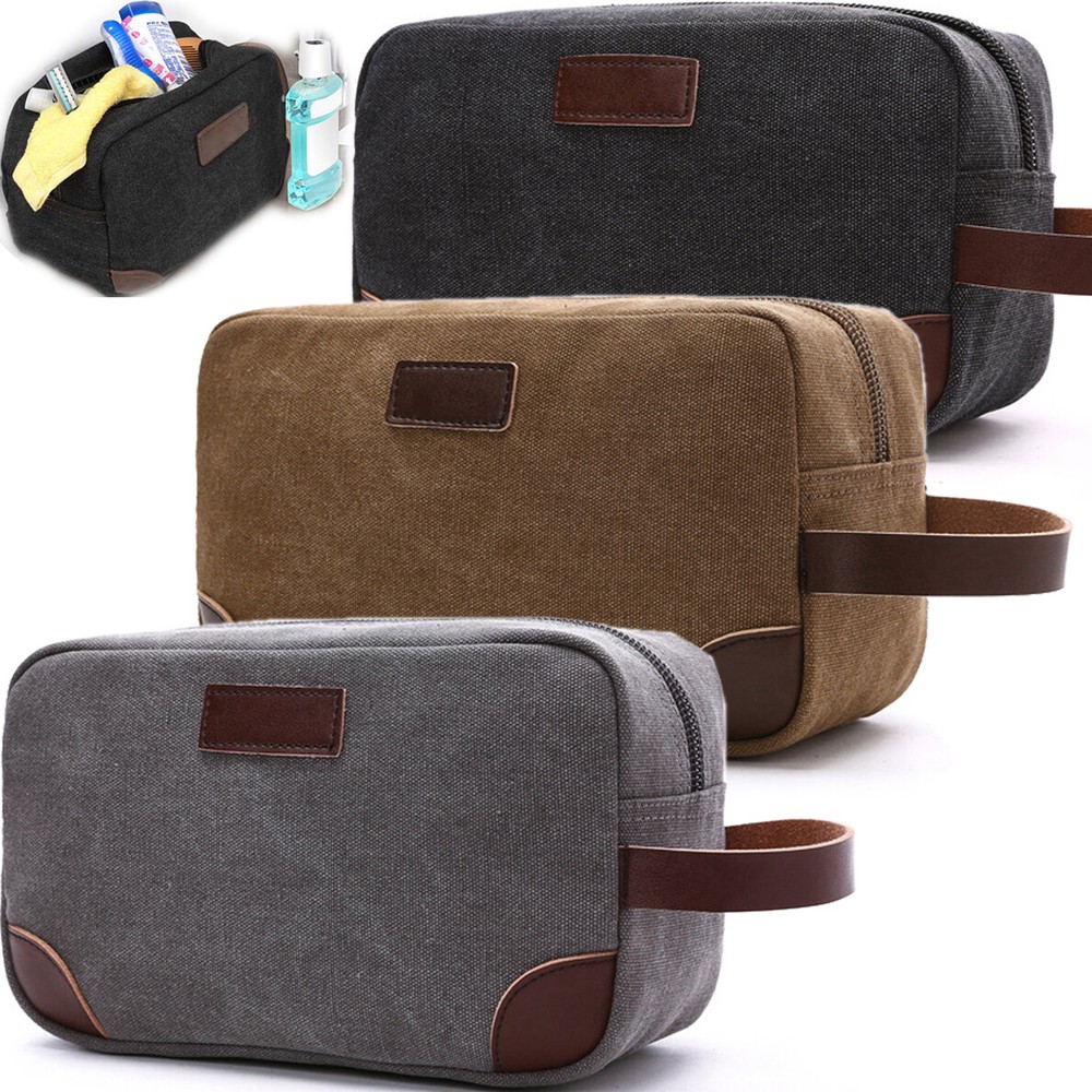 Men & Women Travel Toiletry Bag - Cosmetic Makeup Shaving Organizer Dopp Kit