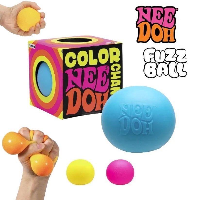 Nee Doh Sensory Stress Relief Balls Relief Relieves Anxiety Fidget Squishy Toys
