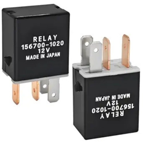 Automotive Relay 156700-1020 (Pack of 2), 20-Amp 12V 4-Term Number of Items: 2