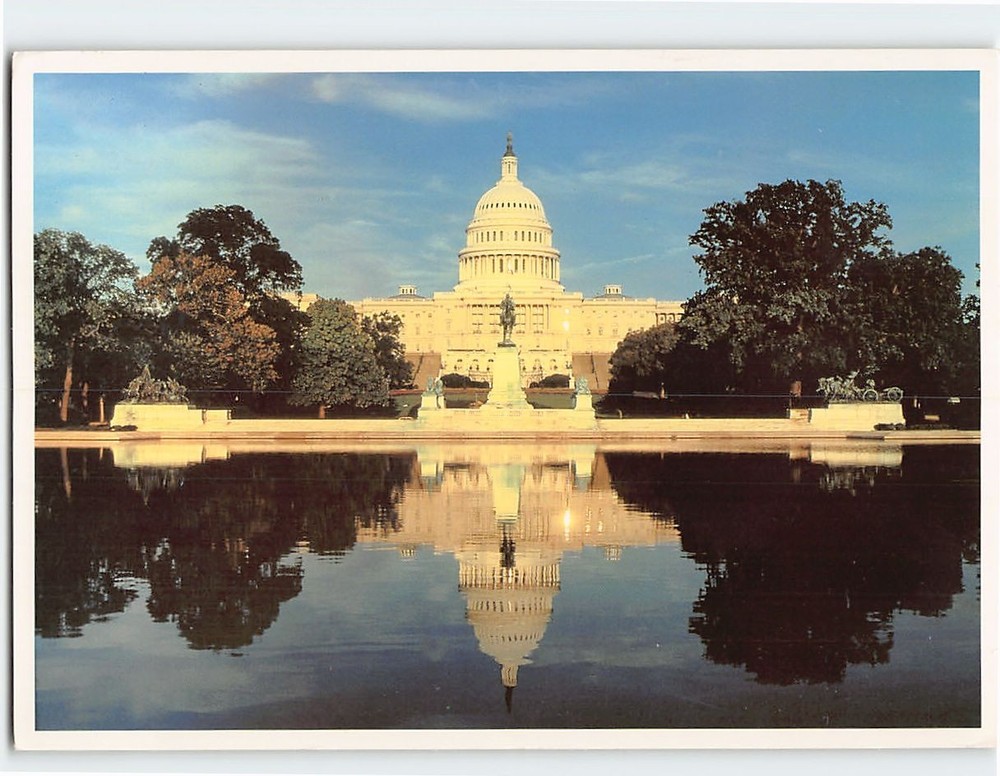 Postcard US Capitol Washington DC USA