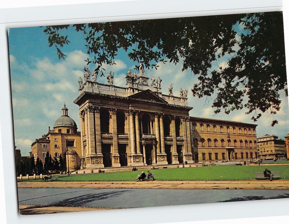 Postcard Basilica of San Giovanni in Laterano Rome Italy