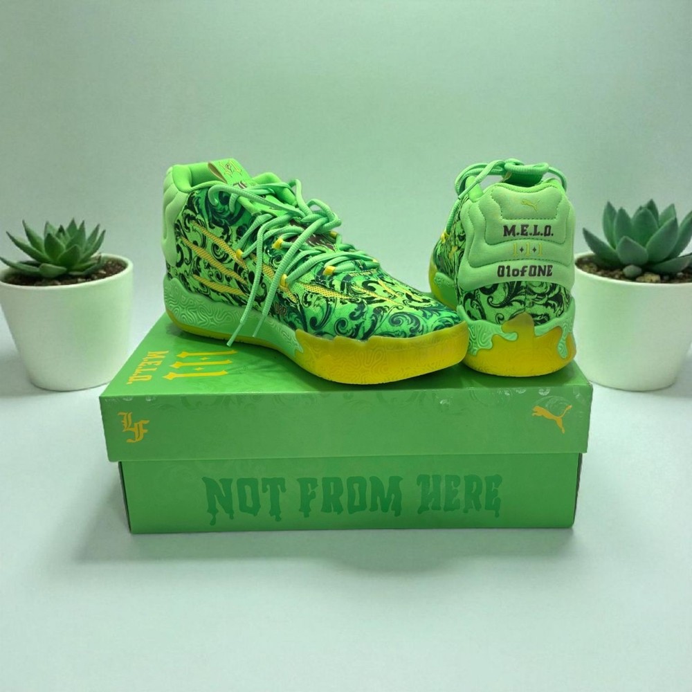 PUMA LaMelo Ball MB.03 LaFrancé FOREVER.RARE Fluro Green Sz 13 NEW