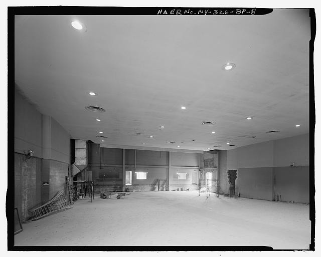 Plattsburgh Air Force Base New York Theater Space 1950s Interior View