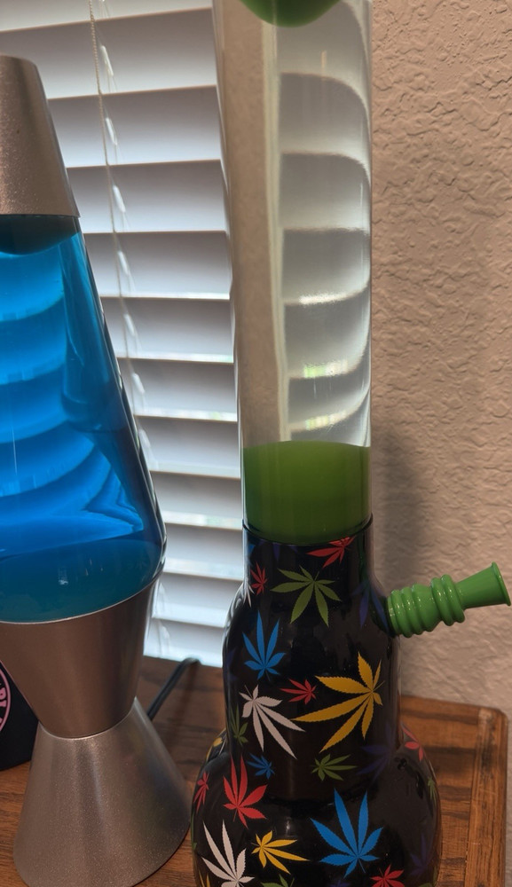 Spencers  Discontinued Bong Lava Lamp