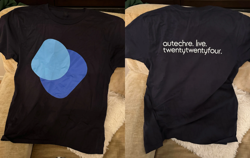 Autechre Live North America Twentytwentyfive T Shirt Full Size S-5XL QT1588