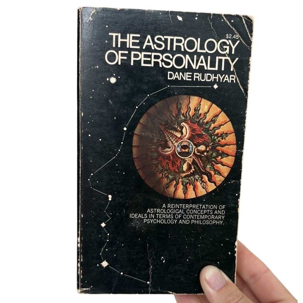 The Astrology Of Personality Dane Rudhyar Doubleday Paperback Book Vintage 1970
