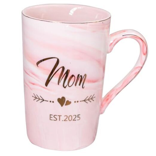 New Mom Gifts Mug - Mom To Be/First Time New Mom Gifts for Women - Mom Est