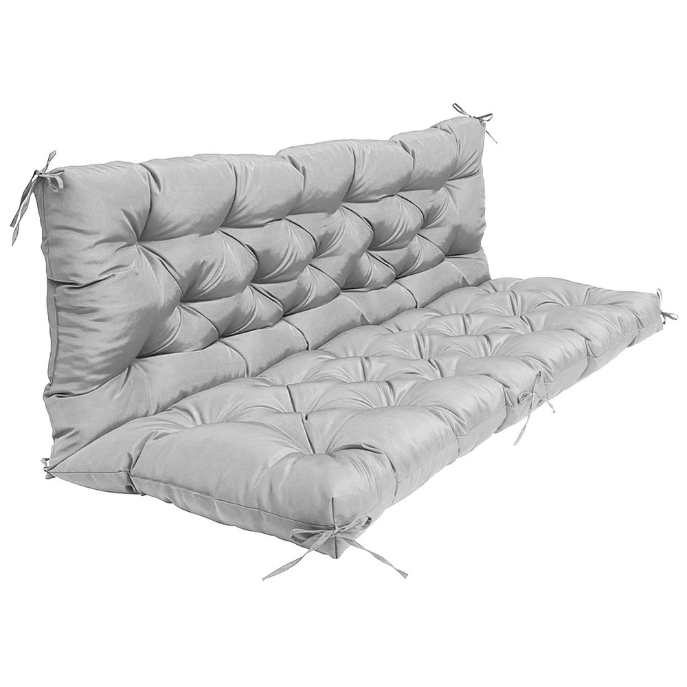 For Outdoor Swing Replacement Cushions Waterproof Backrest 59x43 for Patio