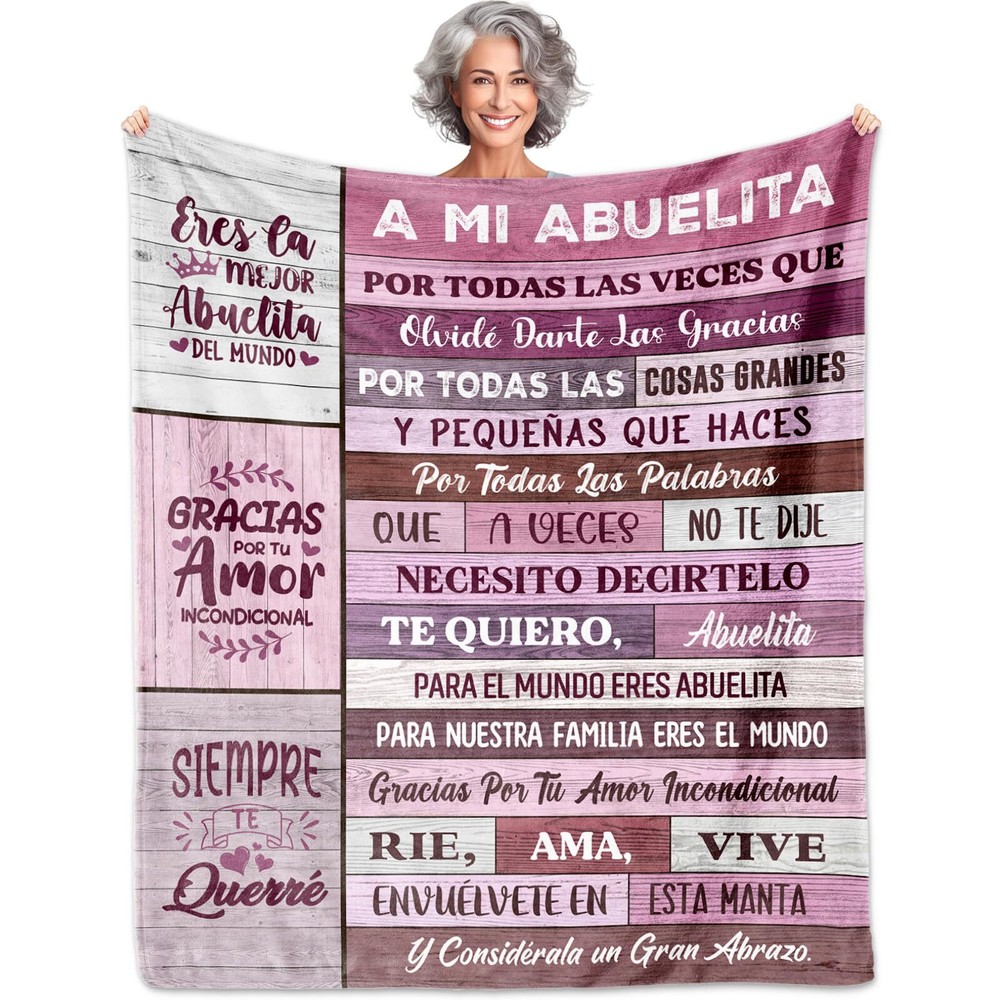 CMAJZIN Abuela Gifts Blankets 50