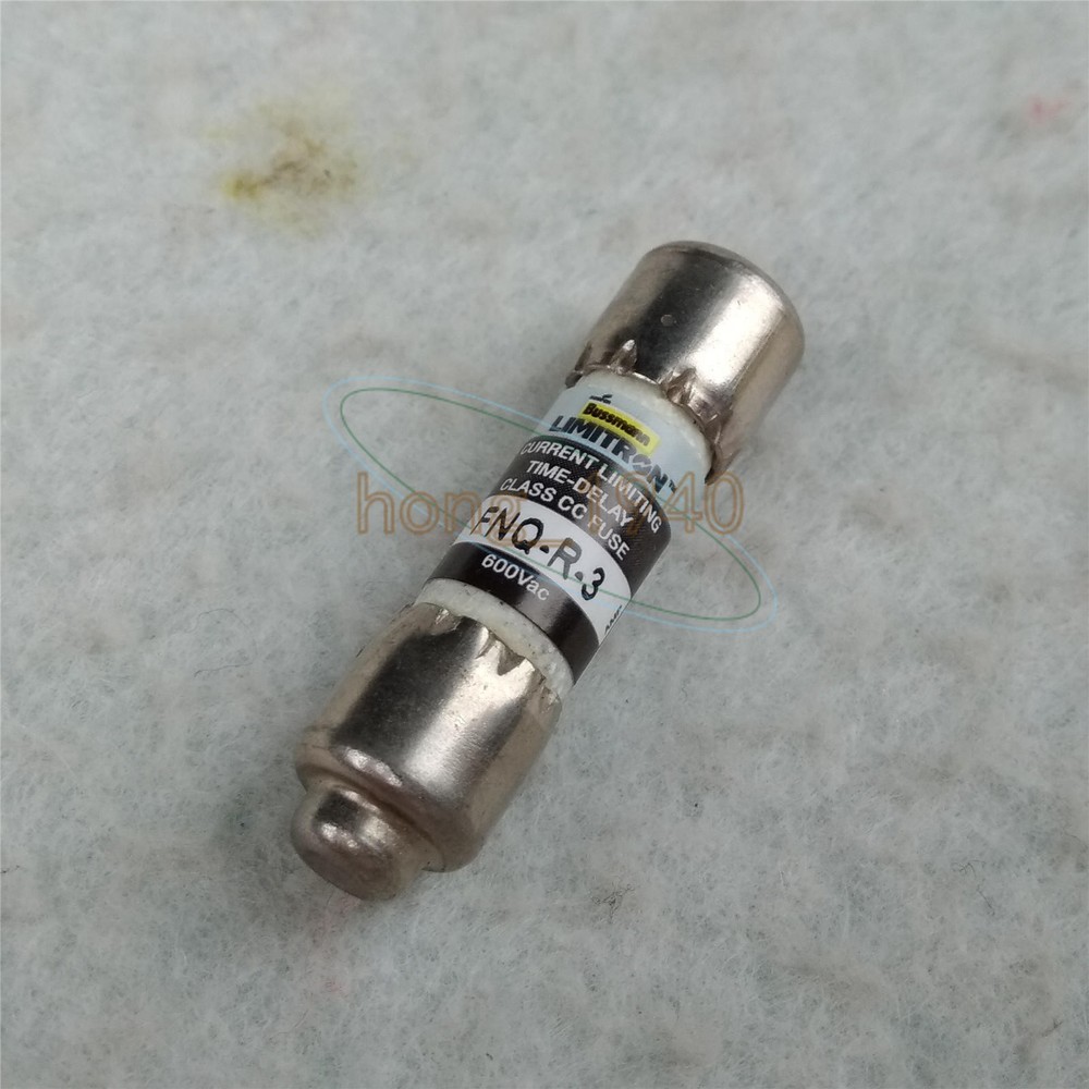 ONE BUSSMANN (FNQ-R-3) 3 Amp 600V FNQ-R-3 Time Delay Fuses