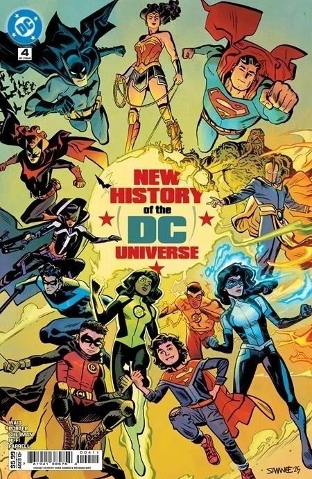 New History of the DC Universe Comic 4 First Print Cover A Chris Samnee 2025