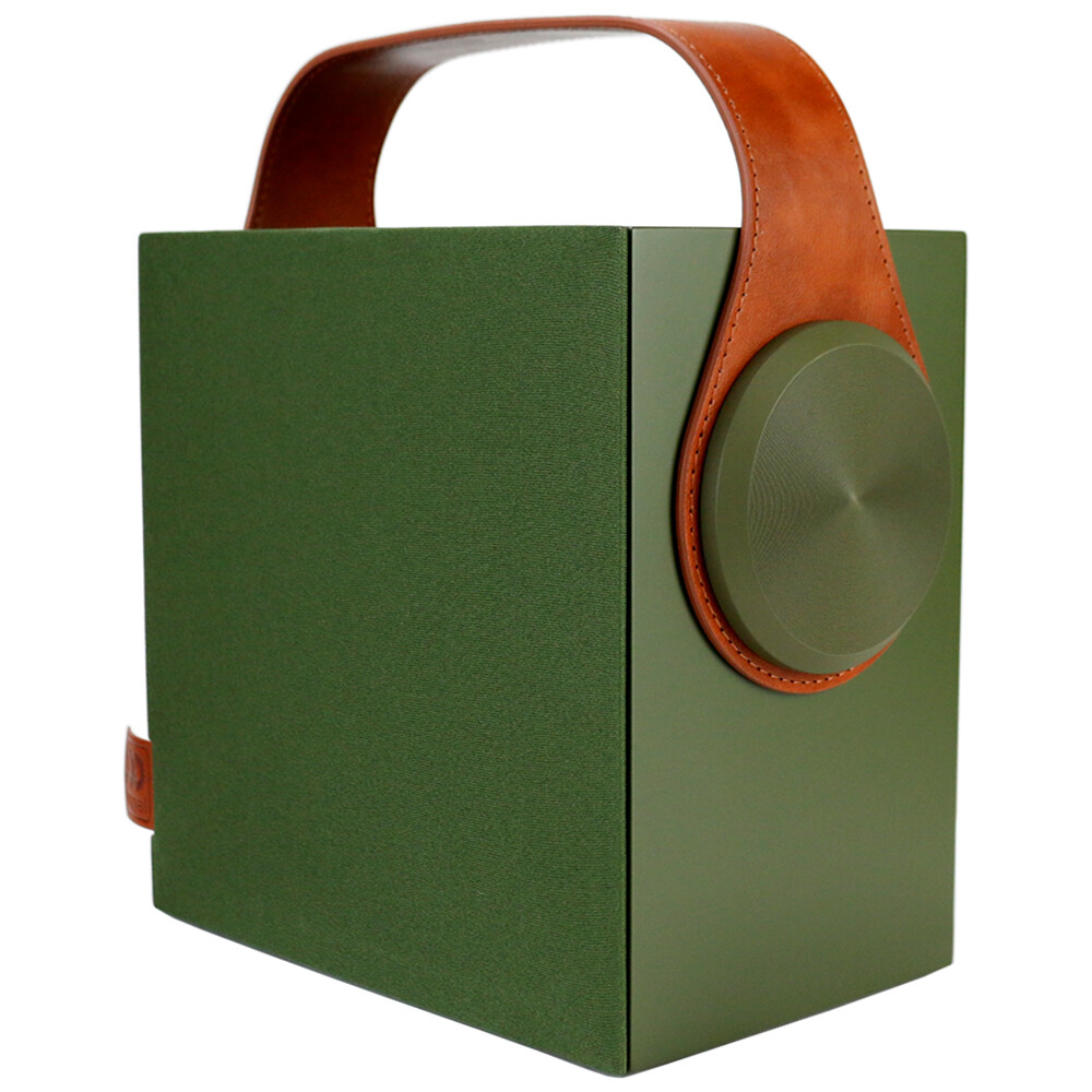 Morel Biggie Bluetooth Wireless Home Speaker in Olive Green New Model  