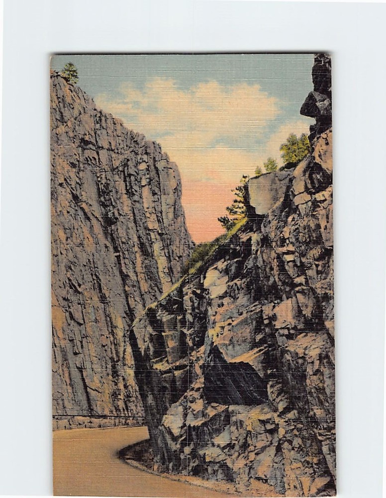 Postcard Pillars Of Hercules Big Thompson Canyon Colorado USA