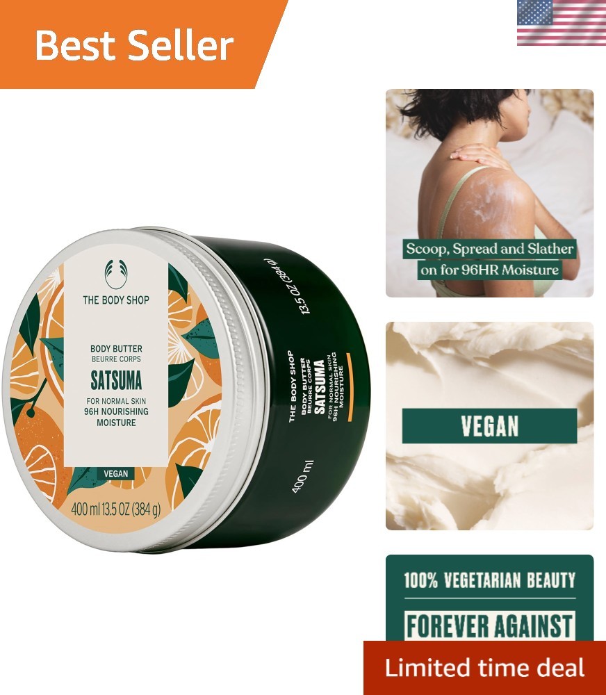 Satsuma Body Butter – Nourishing & Moisturizing Skincare for Normal Skin –  –...