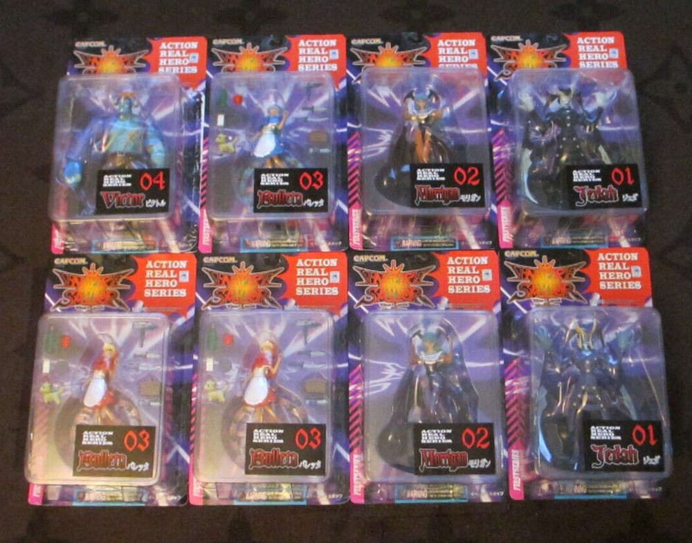 Anime Figure Vampire Savior Action Real Hero Series PICK ANY ONE Jedah Morrigan