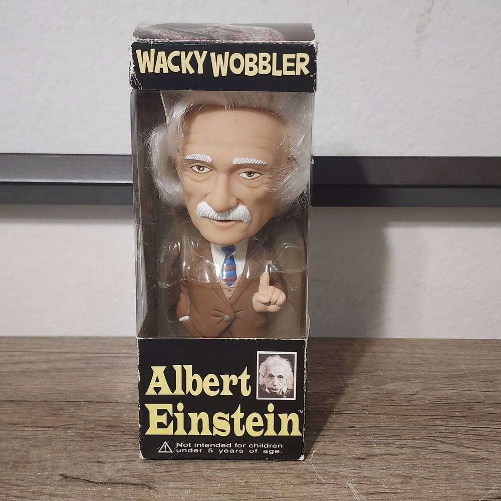 Wacky Wobbler Bobble Head Albert Einstein