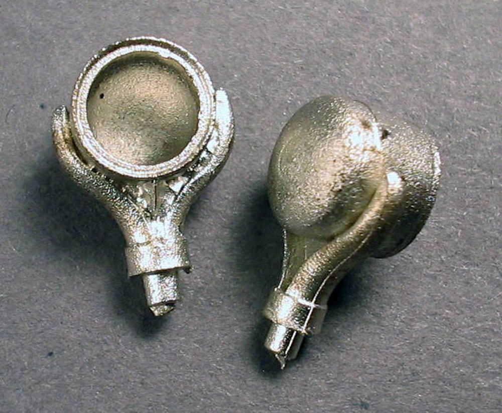 SEARCHLIGHT HO Model Railroad Boat Ship Unpainted Cast Pewter Detail Part FR1351