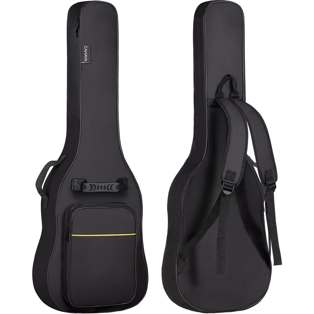 Guitar Bag Gig Bag 6mm Padding Backpack Padded Soft Guitar Case Black CY0226
